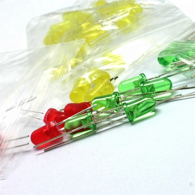 Хорошая цена красный зеленый желтый 1 мм 3 мм 5 мм диодный светодиод