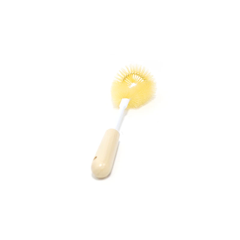 Topwill milk bottle brush clean water cup long bottle tea cup long handle brush to remove tea stains cleaning magic ware