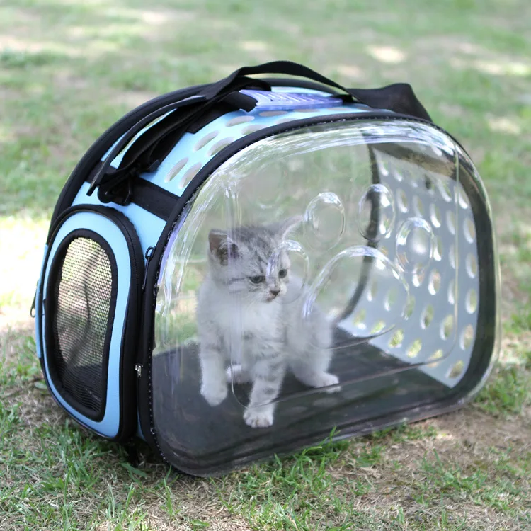 Hot selling wholesale cat carrier backpack pet carrier bag  Small pet bag travel