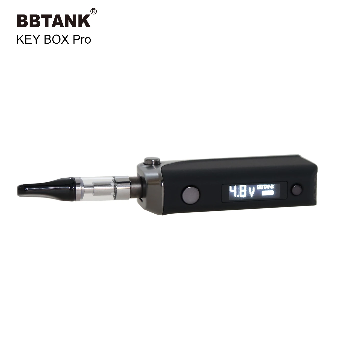 BBTANK Keybox pro Регулируемая батарея 510 резьба с экраном батарея для вейпа
