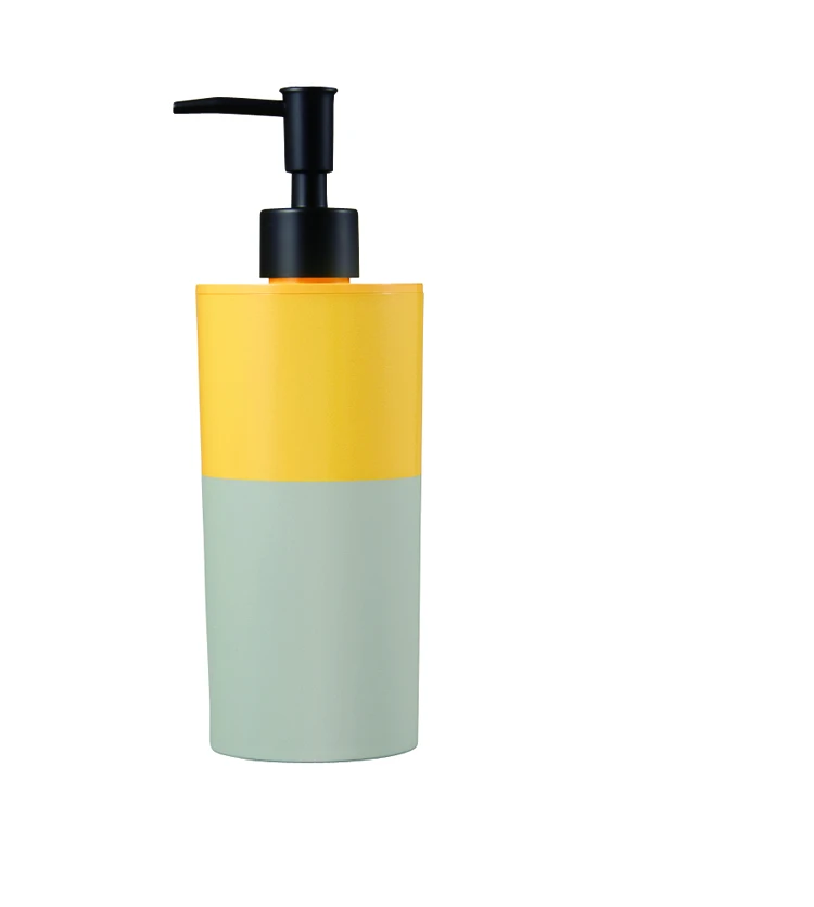 Japanese wholesale terra cotta manual soap plastic dispensers 360ml