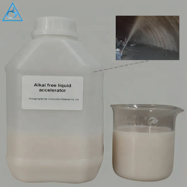 BRD Alkali-Free Cement Mixture Accelerator Set Accelerator admixture/Concrete Accelerator Chemical Admixture for Tunnel