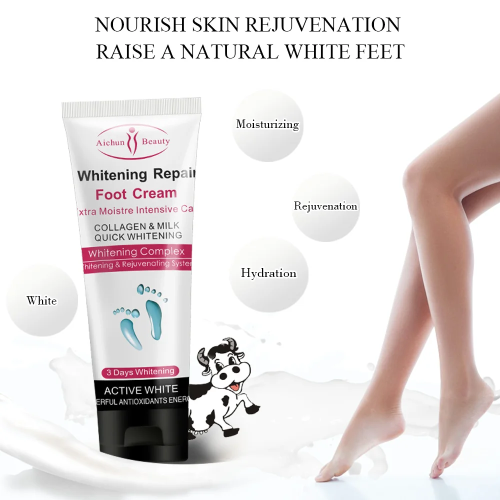 
Aichun Beauty Brand Whitening Repair Natural Foot Care Cream 