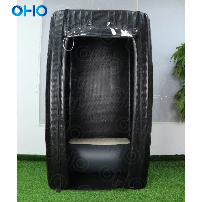 OHO New Design Home Use Foldable Full-Body Portable Sauna Wholesale Inflatable Wet Spa Sauna Room Steam Sauna Tent