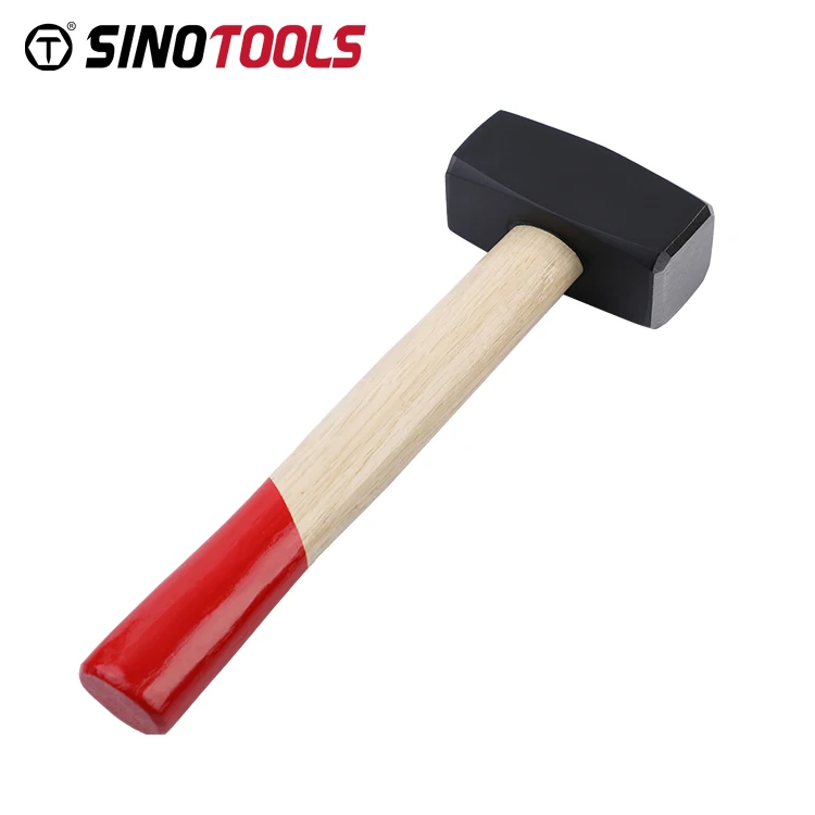 Hammers hand tool 1000g 1500g 2000g stoning hammer with wooden handle