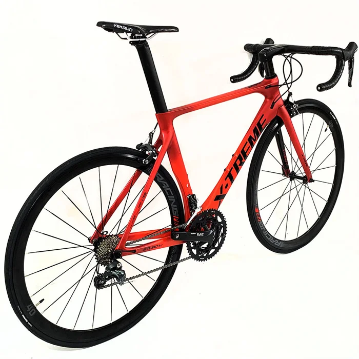Carbon gravel bike 700CC tire Carbon Fiber Raod Bike Dynamic Sport hybrid road bike racing  Disc Brake adult road bicycle