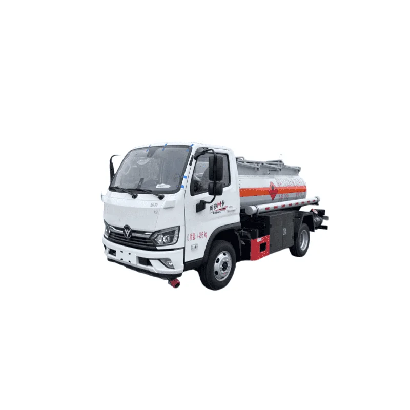 High quality automotive products 2.3 cubic meters Foton Aoling fuel truck price Made in China