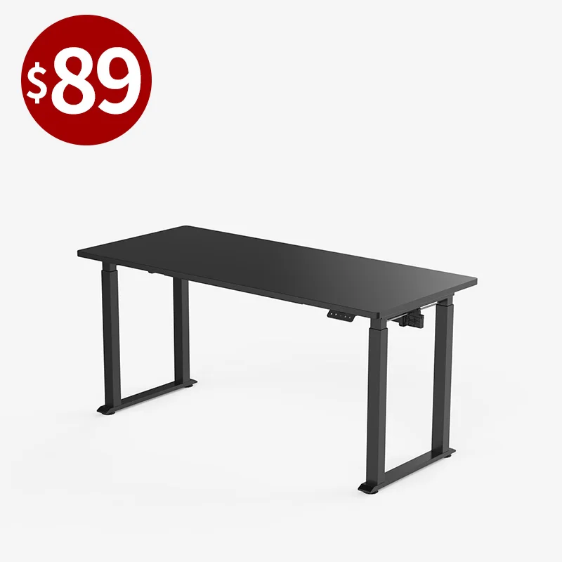 1.4m-2.4m large standing table frame adjustable height desk lift and sit stand desk for home office dining table