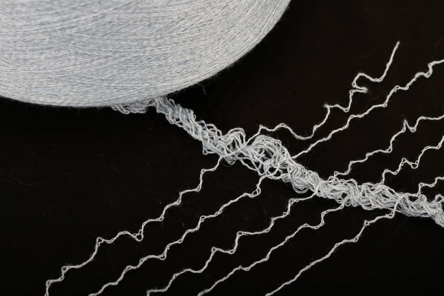 For Knitting Sock Recycled Yarn Melange Yarn 97% Polyester 3% Spandex Yarn