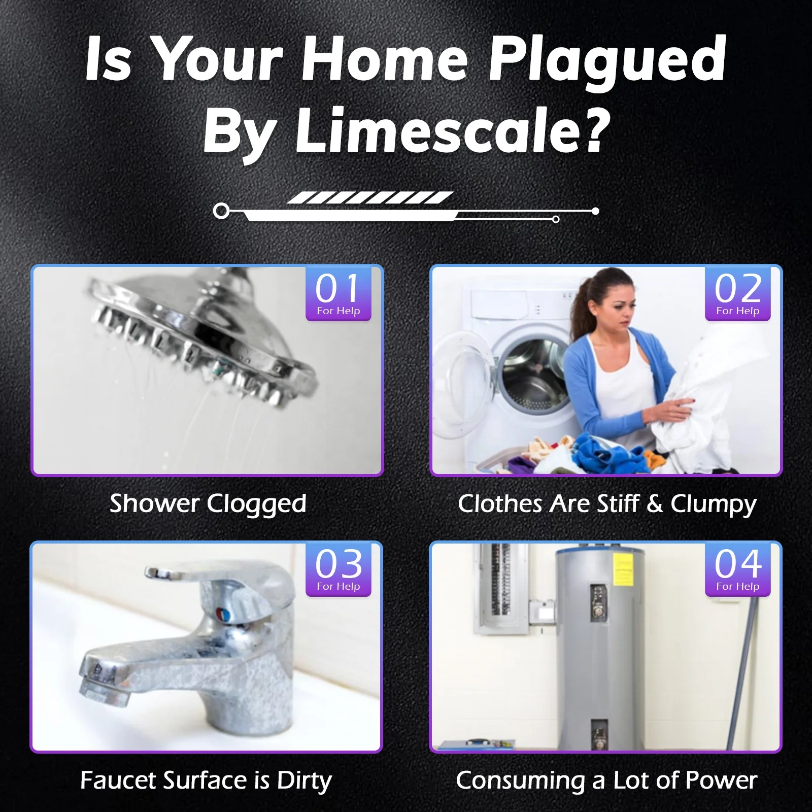 Patented SAAS Material End-Point Inline Scale Inhibitor Reducer for Water Heater