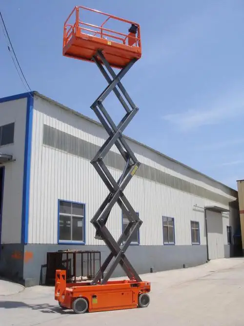 4-18m Self Propelled Hydraulic Towable Scissor Lift Manual scissor Platform Lifting for Aerial Working