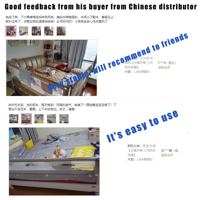 
2020 new baby fence playpen bed railing toddler with side rails 