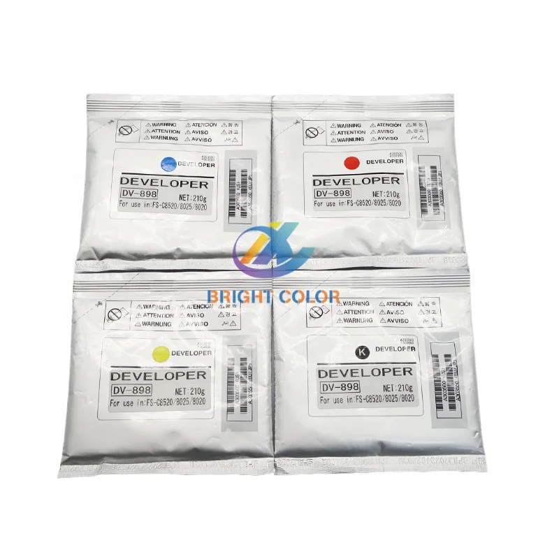 Цветной тонер DV 898 по хорошей цене популярный DV898 для Kyocera FS C8520 8025 8020 разработчик