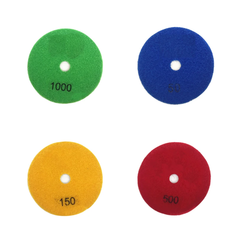 Hot Selling Concrete Polishing Pads Machine Floor Marble Stone 3m Wet Diamond Hand Polishing Pads