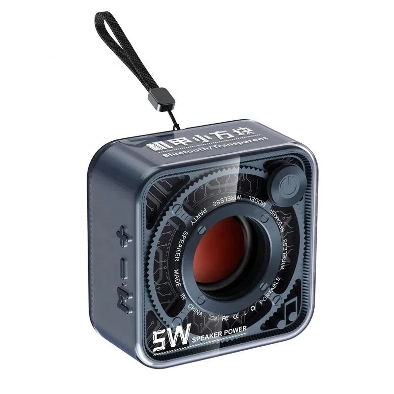 2025 Mini Retro Portable Speaker With Radio Outdoor Wireless Stereo MP3 Player for iPhone Android Support TF Card USB