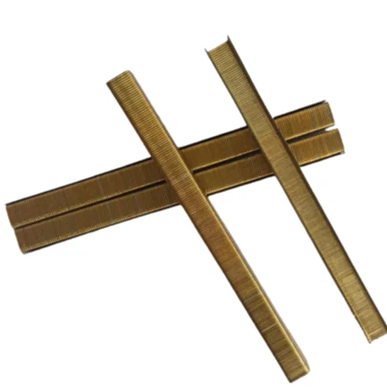 Supply Custom 10J Series Staples Pin 10 mm Upholstery 1010J Sofa Stapler Pneumatic Gun Nail