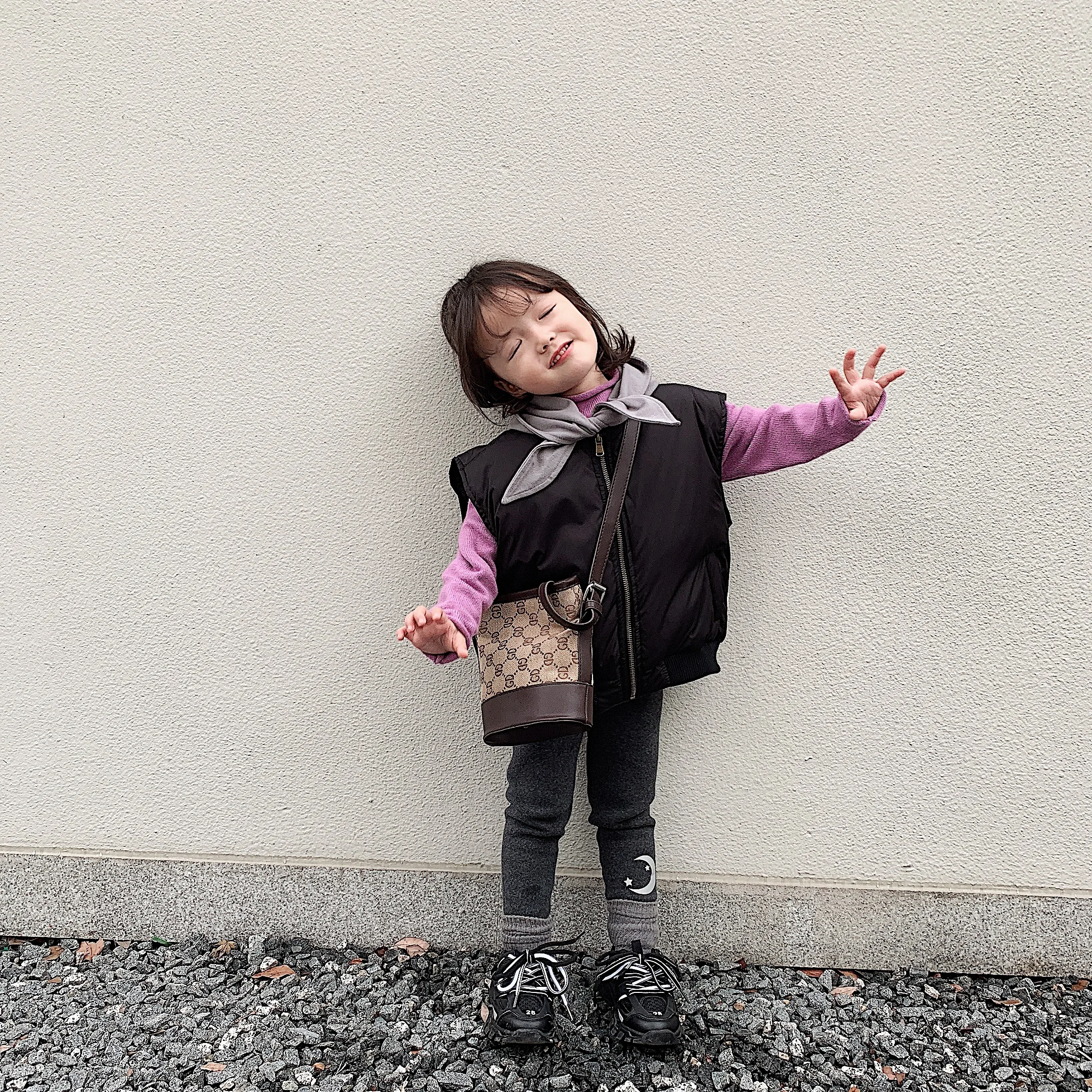 
Winter Warm Kids Down Vest Solid Color High Quality Lightweight Zipper Winter Clothes for Girls 