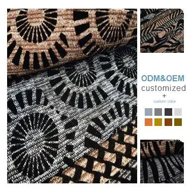 Wholesale Custom Flock Linen Fabric Upholstery Polyester Faux Linen Flock Adhesive Velvet Flocking Sofa Fabric