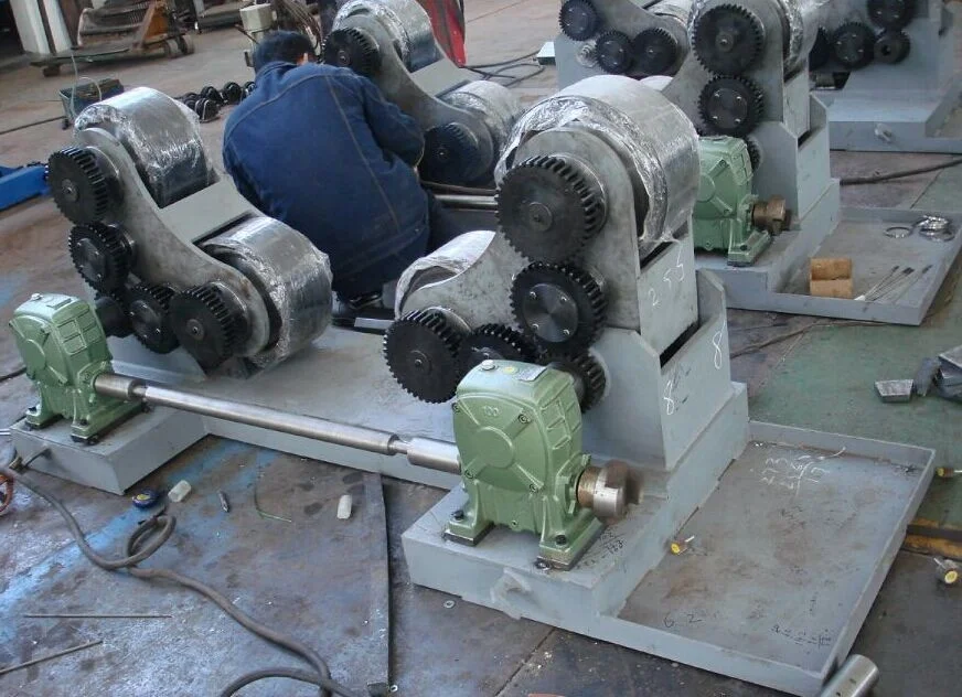 Welding Turning Rolls with foot switch /Pipe turning rolls/pipe rotator/5T welding rotator