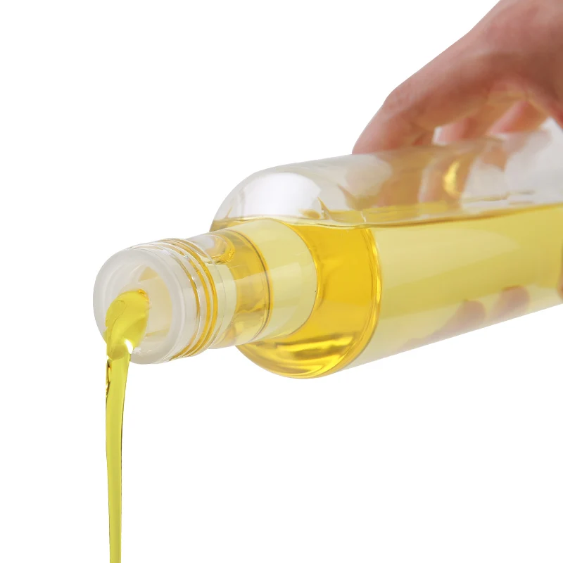 Food Grade 250ml PET Round Shape Manufacturers Empty Olive Oil Cooking Packing Bottle Small Bottle For Cook Oil