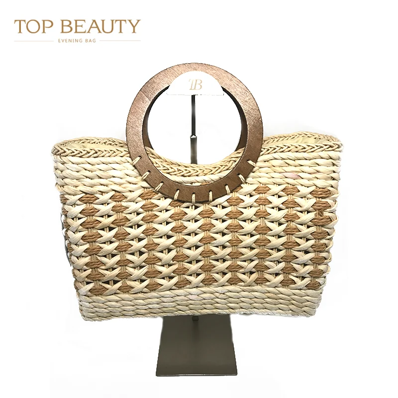 Wholesale women summer natural raffia straw beach bag wholesale