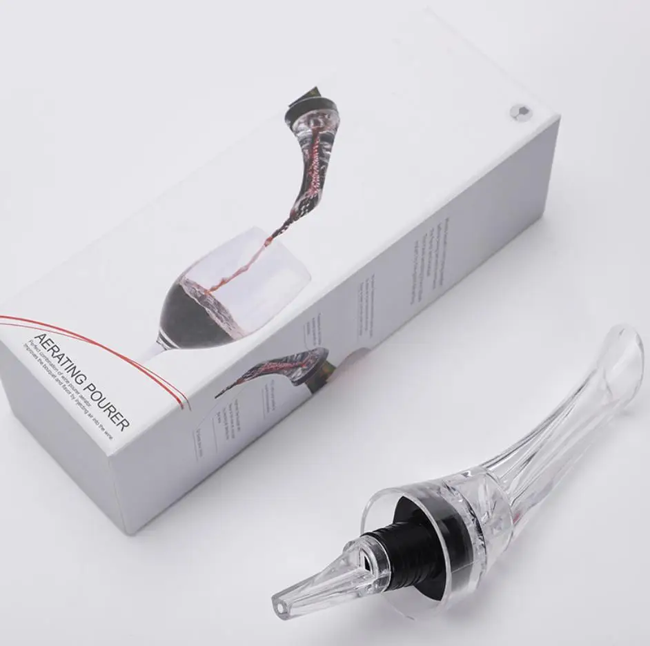 Acrylic Eagle Red Wine Decanter Aerating Aerator Bottle Cork Stopper  Quick Decanter Spout Wine Aerator Pourer