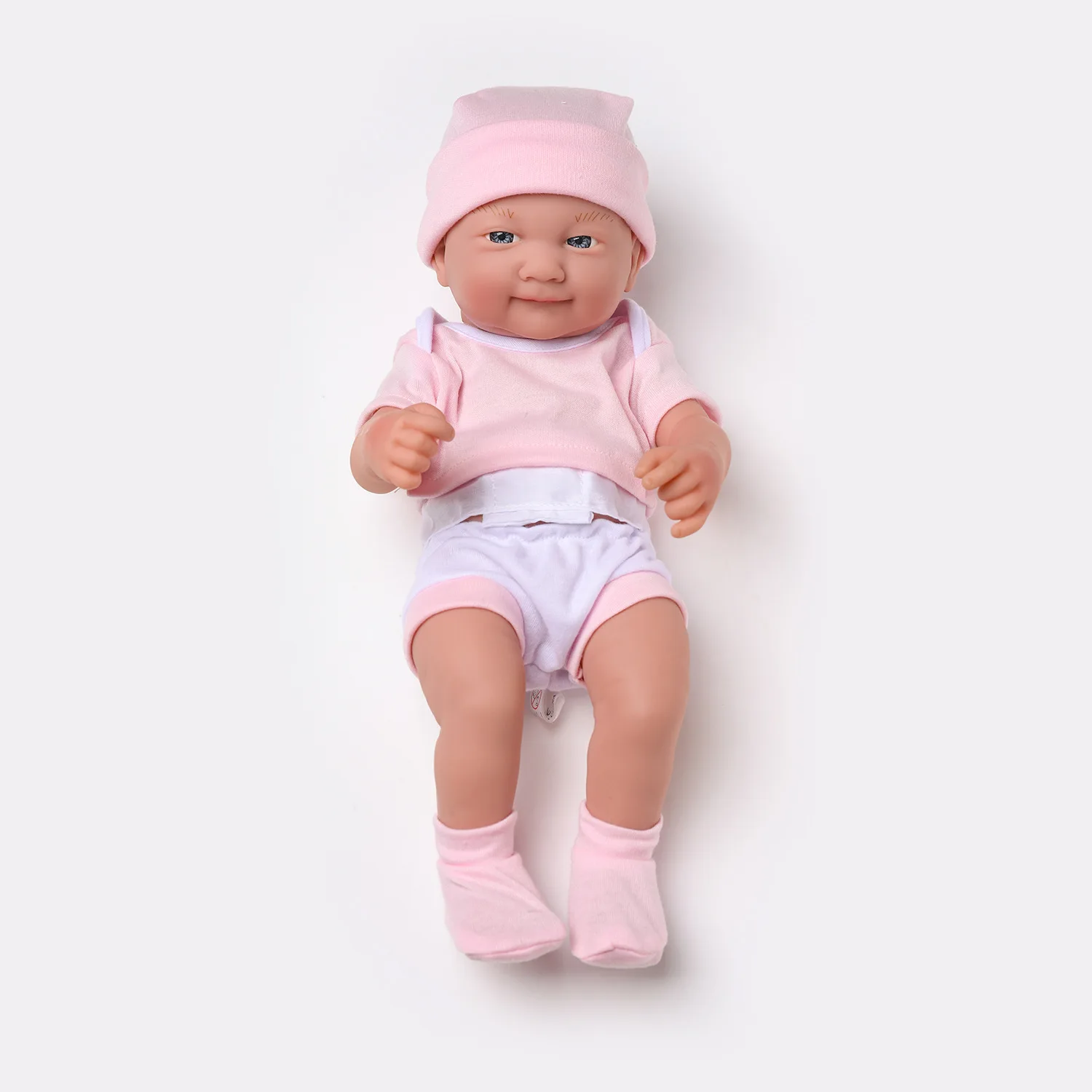 Multiple facial expressions Reborn Baby Doll 35cm Lifelike Newborn Silicone Vinyl Weighted Body