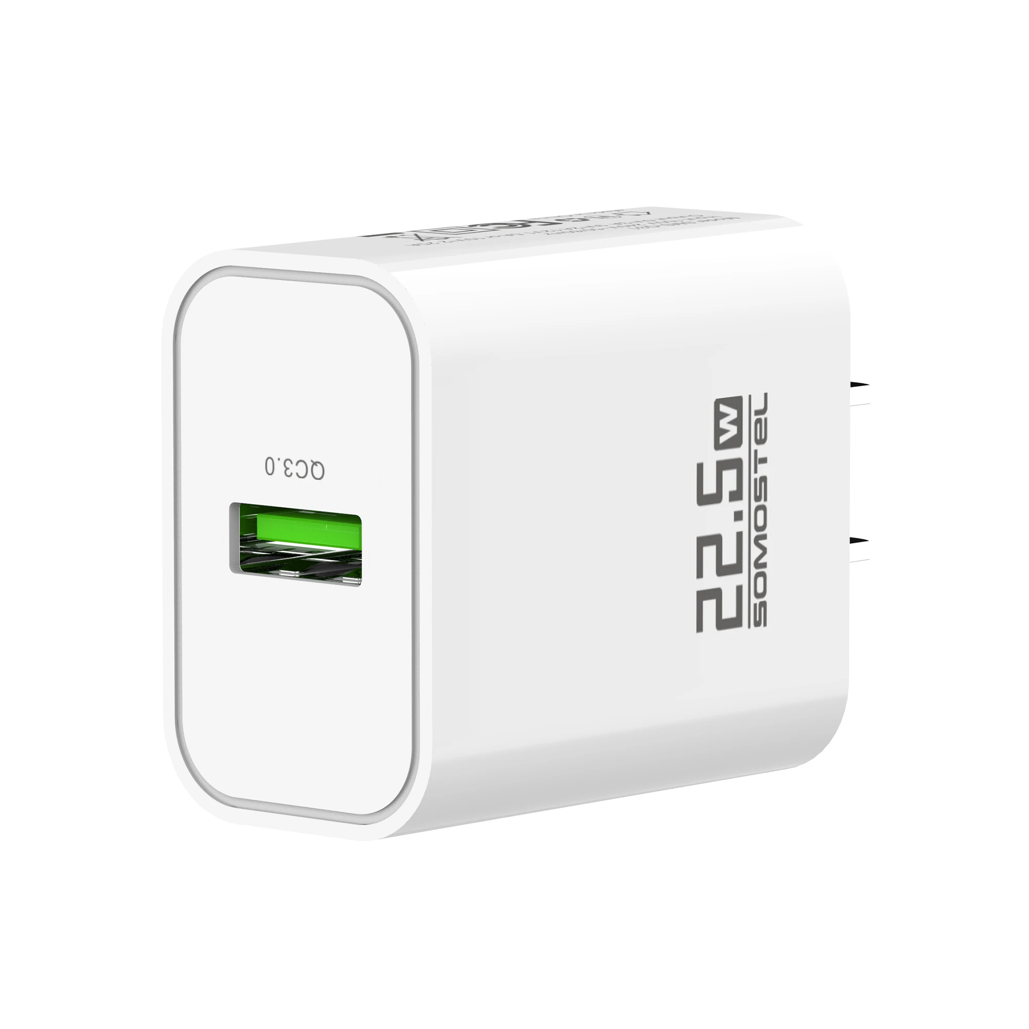 Cargador Rapido SMS-Q31 QC3.0 22 5 Вт быстрое зарядное устройство с USB-кабелем комплект для мобильного телефона путешествий