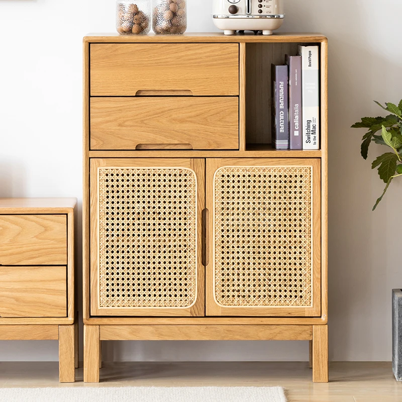 Wholesale custom living room wooden book storage chest drawers cabinet