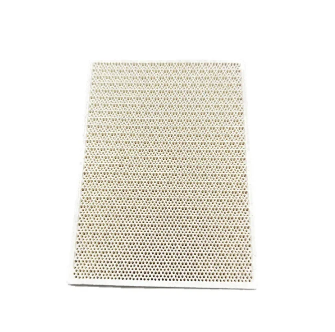 High Heat Resistance Heater Exchanger Infrared Honeycomb Porous Ceramic Plate