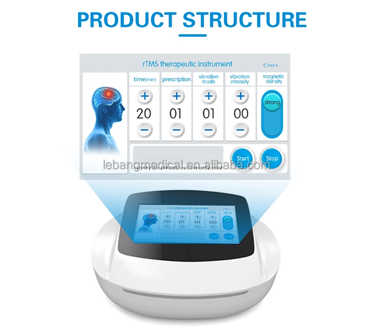 English Machine Stroke Depression Parkinson Alzheimer autistic children Repetitive Transcranial Magnetic Stimulator rTMS