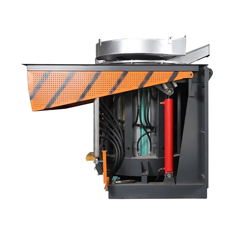 Industrial Hydraulic Melting Furnace New Condition for Manufacturing Plant Electric Induction Smelting Furnace