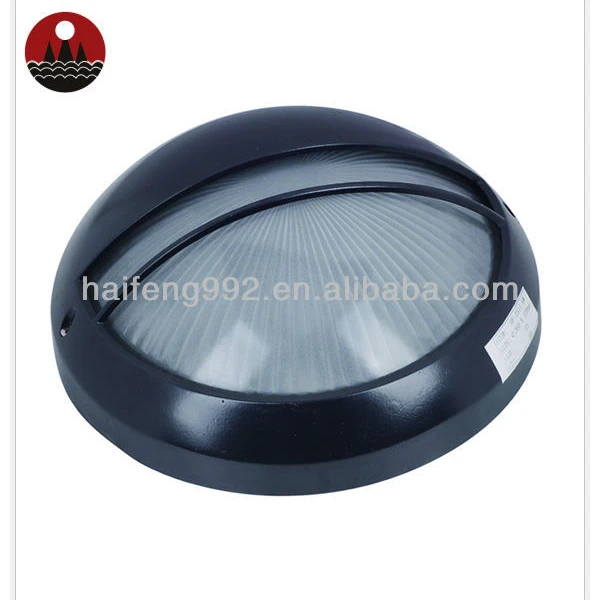  Оптовая продажа садовая уличная Светодиодная лампа E27 влагостойкая IP44 плоская перегородка из алюминия и стекла