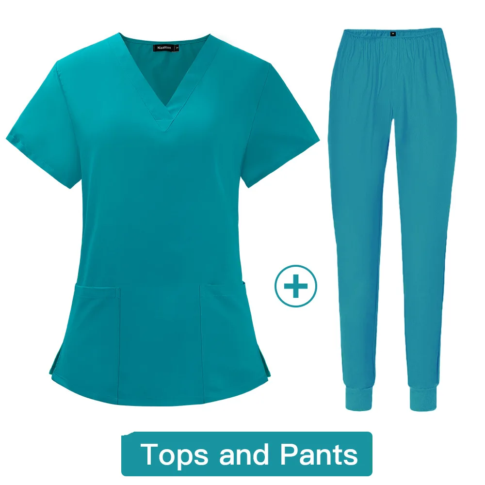 Women Scrub Sets Uniform Design Hospital Uniforms maternity hotel Doctor Nurse Uniforms nursing scrubs