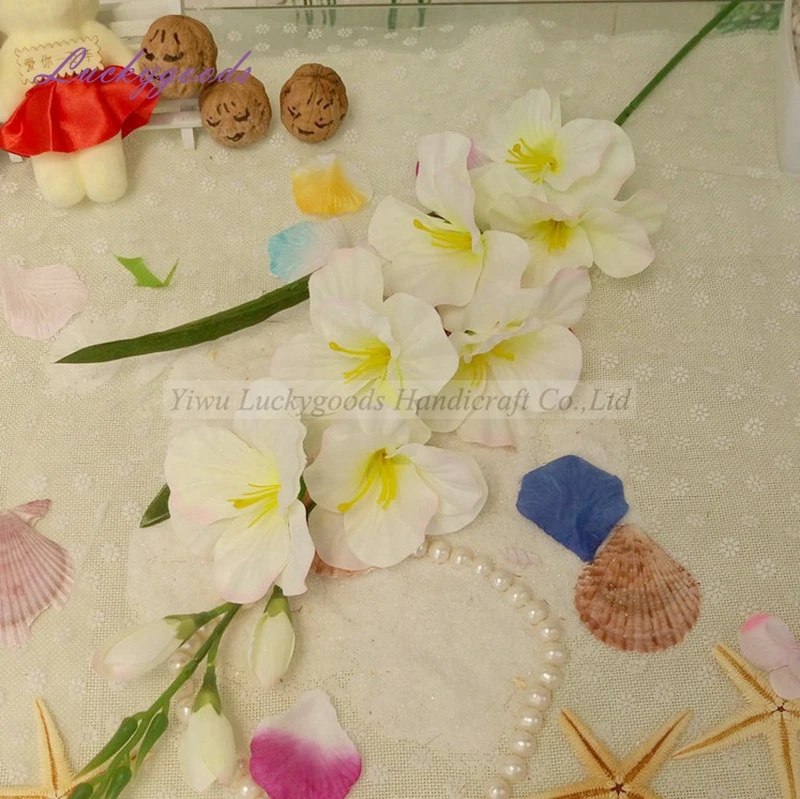 
LF657 Luckygoods tall vase gladiolus wedding flowers with long stem wholesale 