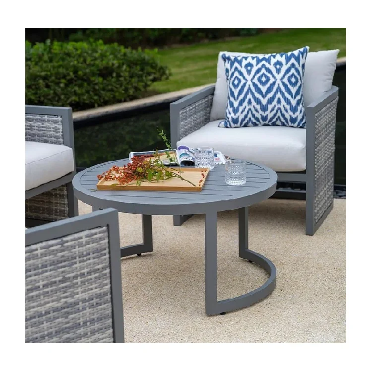 Chinese manufacturer patio furniture set balcony furniture table and chair set garden furniture deep seating sofa set