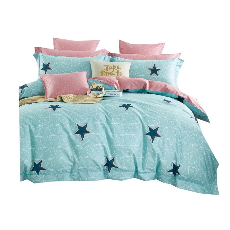 2020 new and fashion bed linen fabrics with pure cotton home textile