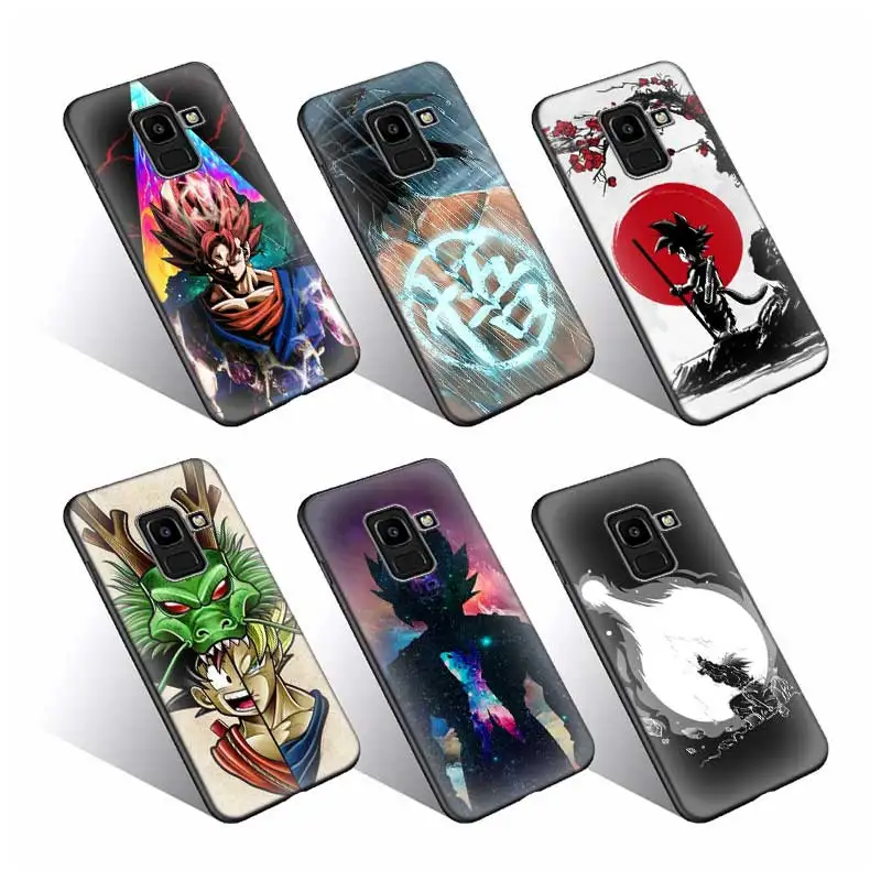 Hot Sale Europe Anime Goku Frosted TPU Mobile Phone Silicon Case for iPhone 11 12 Soft Durable Phone Cover