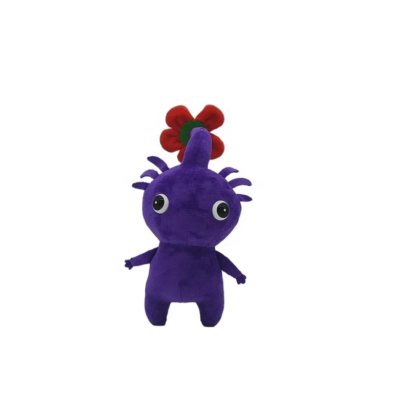 High Quality Factory Customization Logo Animal Cartoon Pikmin Plush Toys Custom Plushie Keychain
