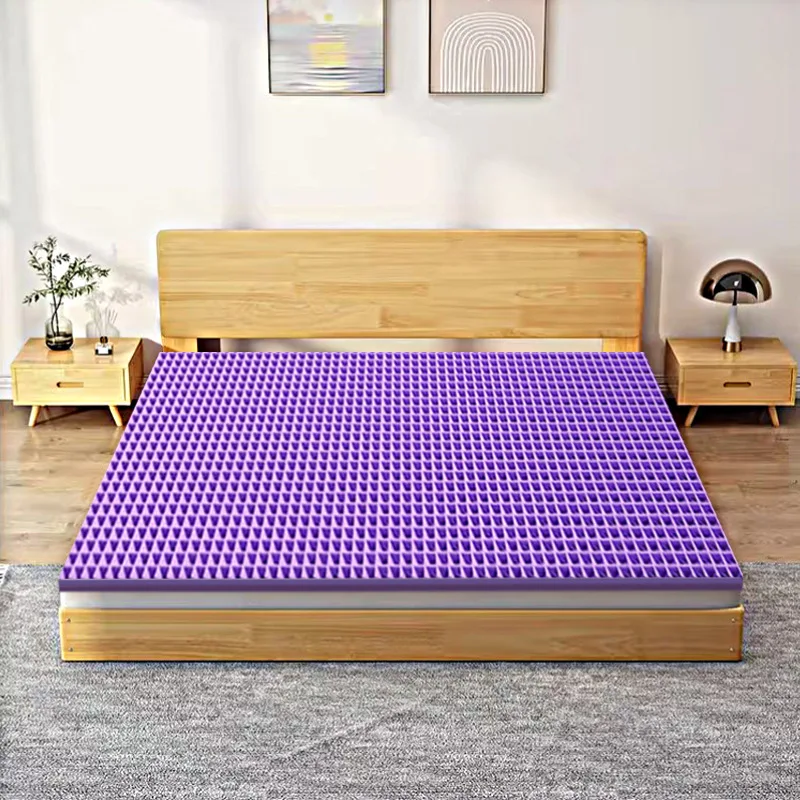 Custom hypo-allergenic TPE rubber orthopedic adjusted bed cool gel memory foam mattress natural latex topper