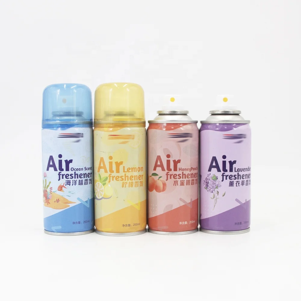 Factory refillable perfume spray bottle air freshener aerosol spray can