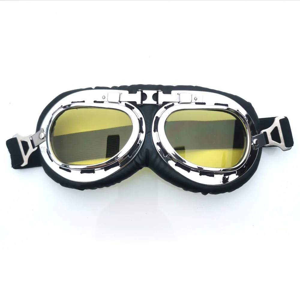 Motorcycle Vintage Sunglasses Windproof Motocross Safety Protective Helmet Goggles vintage Driving Glasses