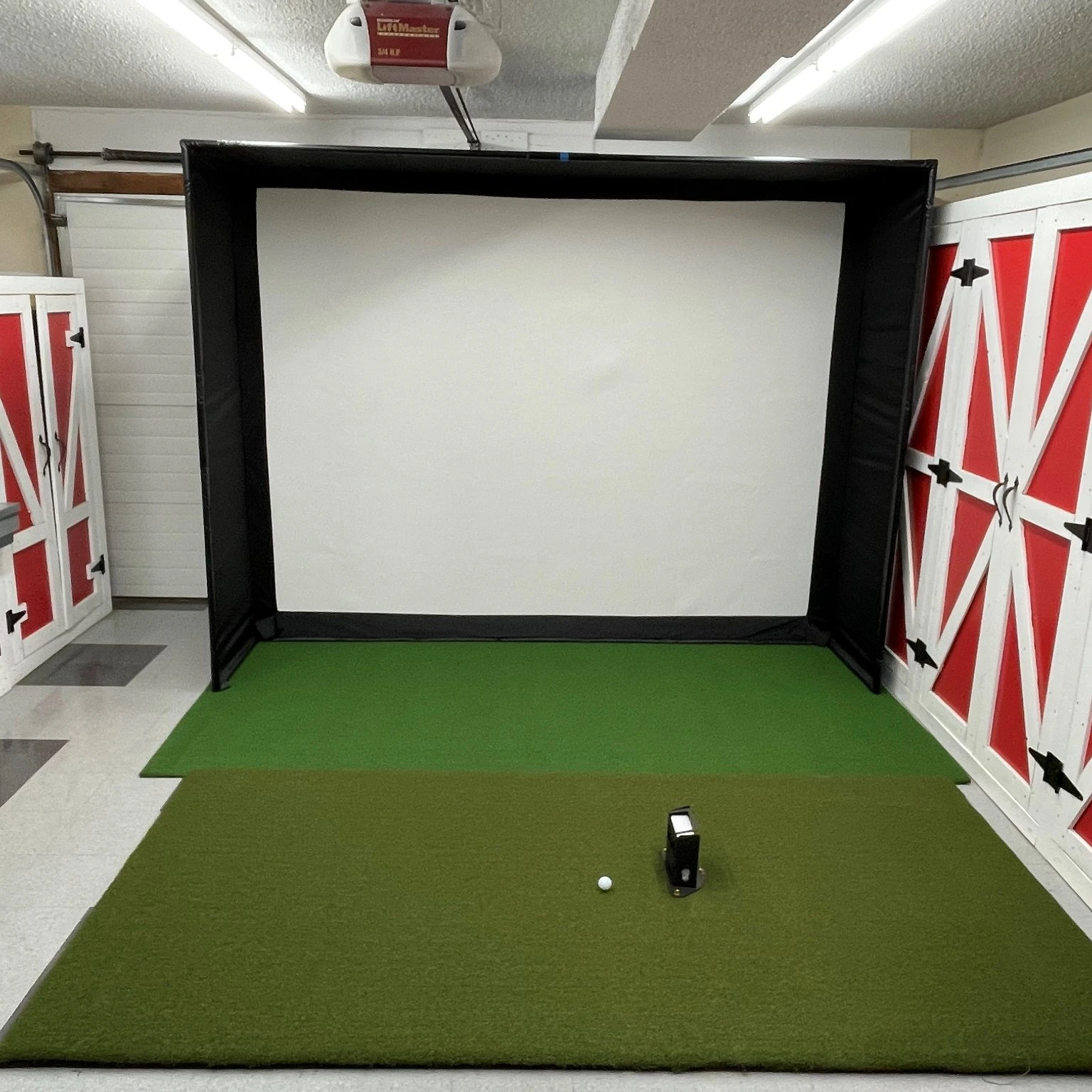 300x250x150cm golf enclosure-golf bay with impact screen