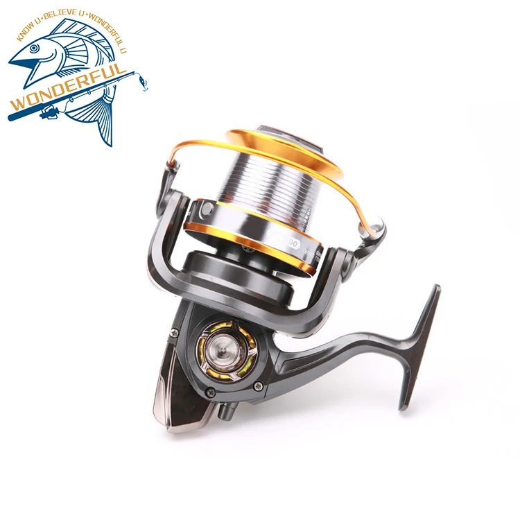 Saltwater Aluminium Alloy Spool Long Cast Big Drag Sea Fishing Spinning Reel