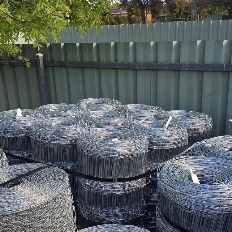 Galvanized Deer Netting Livestock Fence Hinge Joint Cattle Farm Fence For Cattle Goat Deer