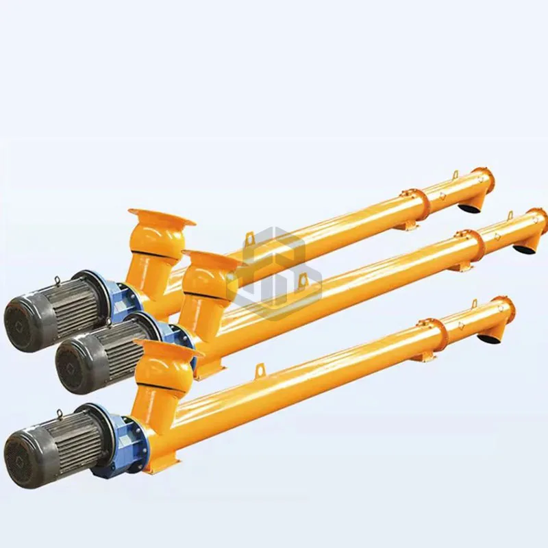 Small Vertical Cement Wood Chip Pipe Screw Auger Conveyor Screw Conveyor for Pellet /Coal/Sand/Silo/Slurry/Fly Ash/Concrete