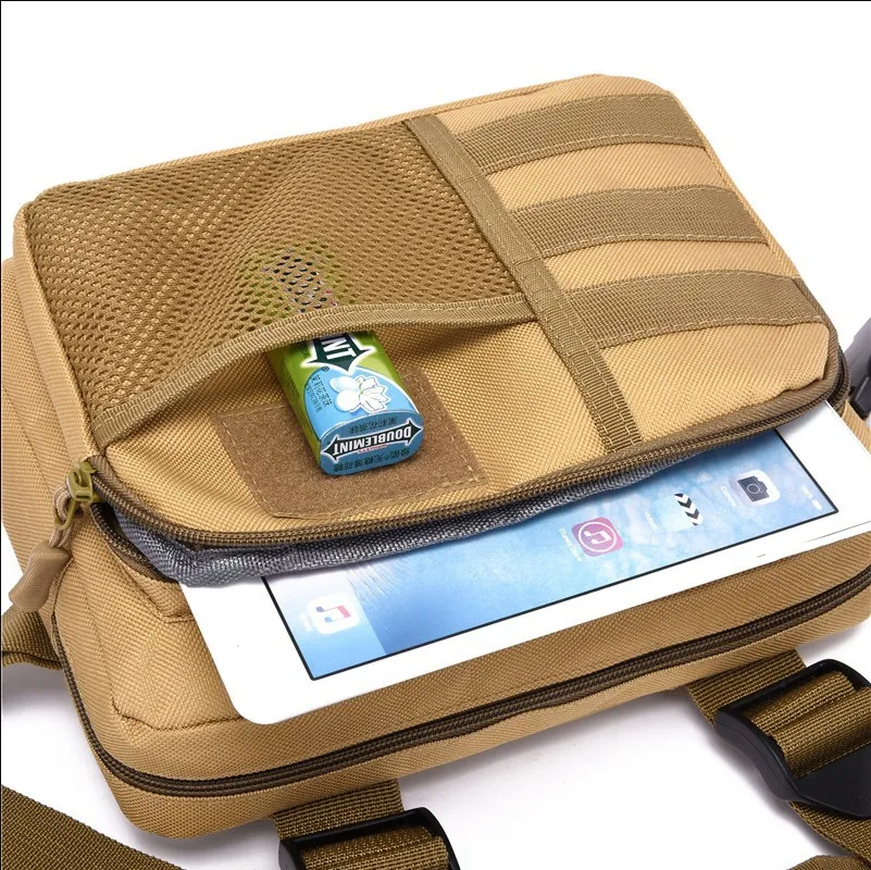 Custom Outdoor Camouflage Men Tactical Vest Chest Bags Functional Lightweight Chest Bags For Men Tactical Chest Bag