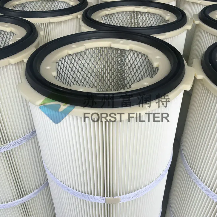 FORST High Efficiency Powder Coating Cartridge Filters Manufacture