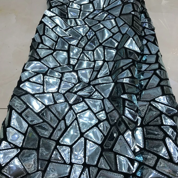 
 Китай, оптовая продажа, блестящее женское платье и сумка, ткань на бархатной ткани, ткань с вышивкой и блестками  