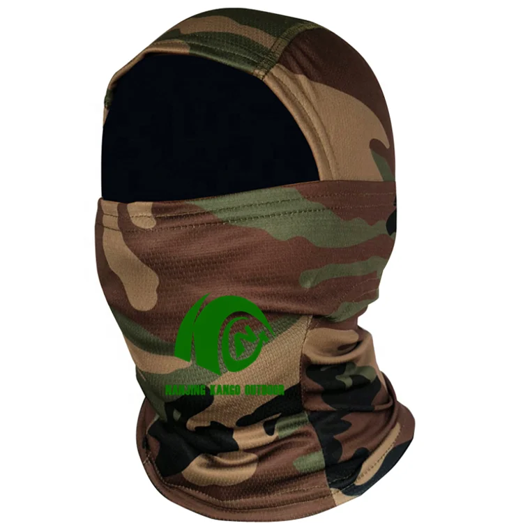 KANGO Factory Supply 2021 Hot Sale multicam camouflage balaclava full face